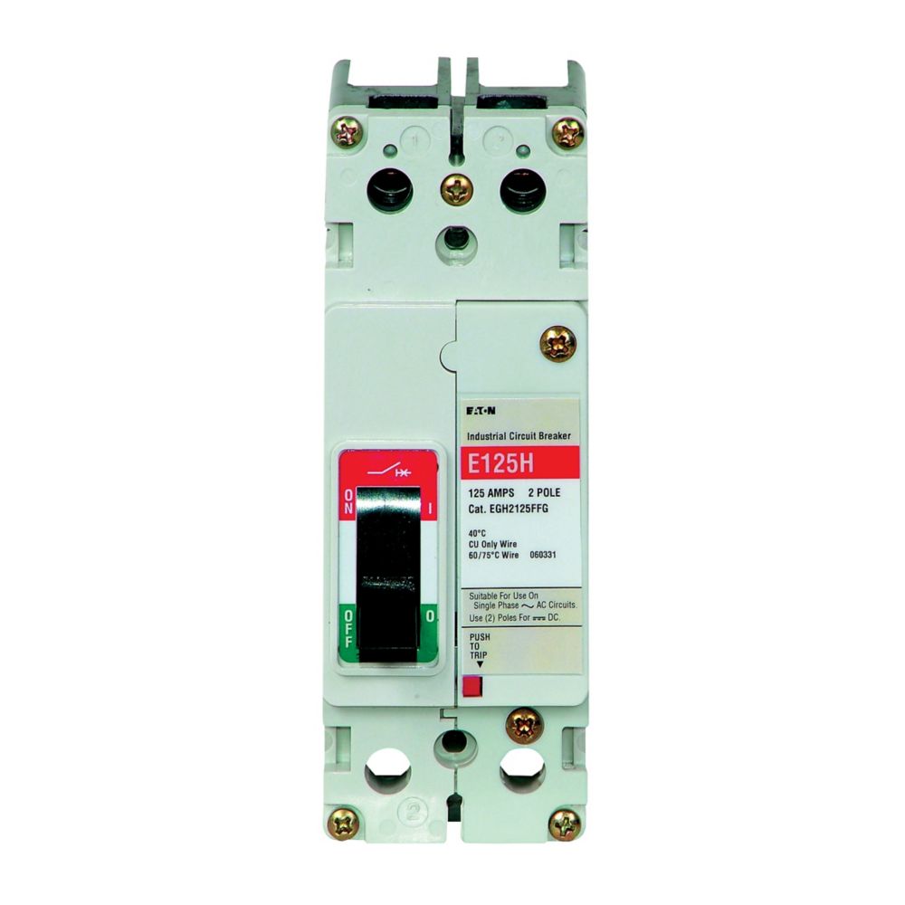 EGB2070FFG - Eaton Cutler-Hammer - 70 Amp 2 Pole 480 Volt Feed Thru Molded Case Circuit Breaker