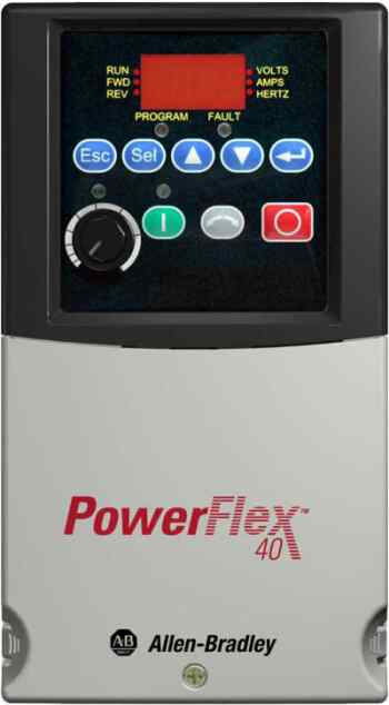 22BD4P0N104 - Allen-Bradley - PowerFlex 40- 1.5 kW (2 HP) AC Drive