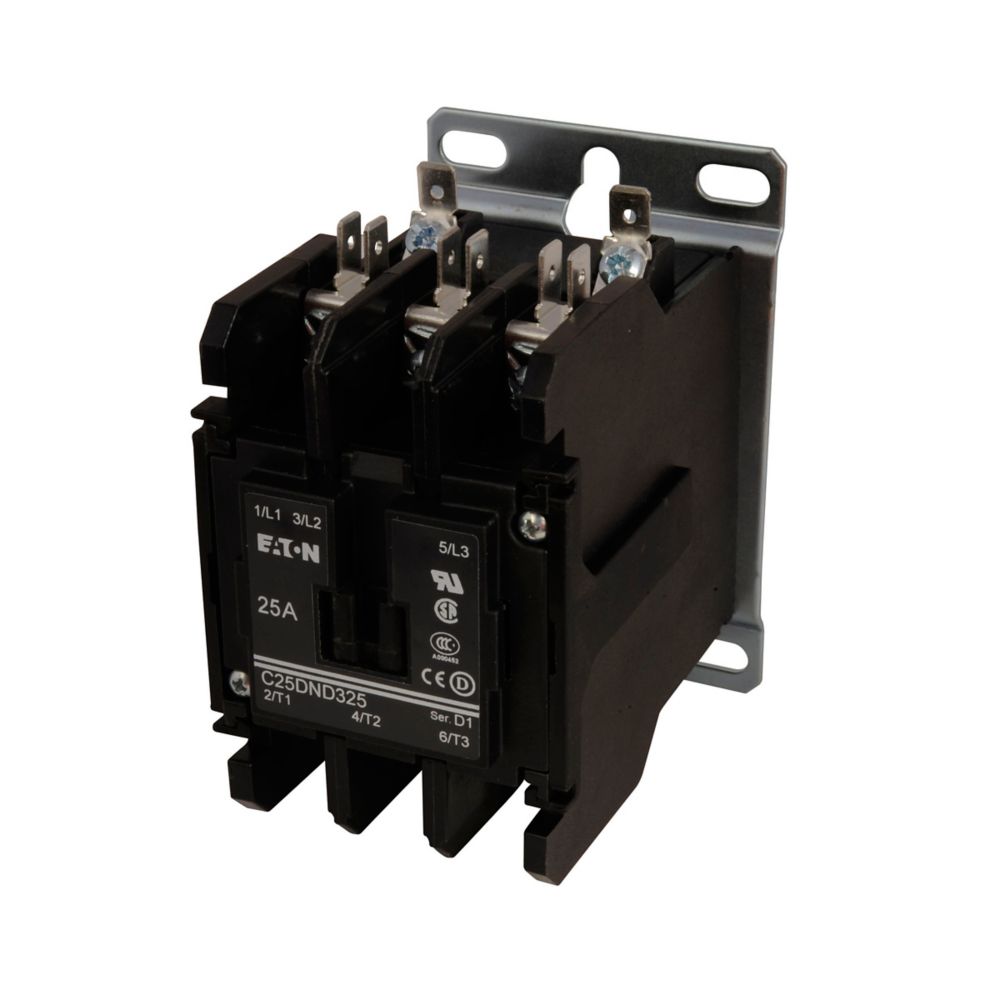 C25DND330B - Eaton Cutler-Hammer - 30 Amp 3 Pole 600 Volt Magnetic Contactor