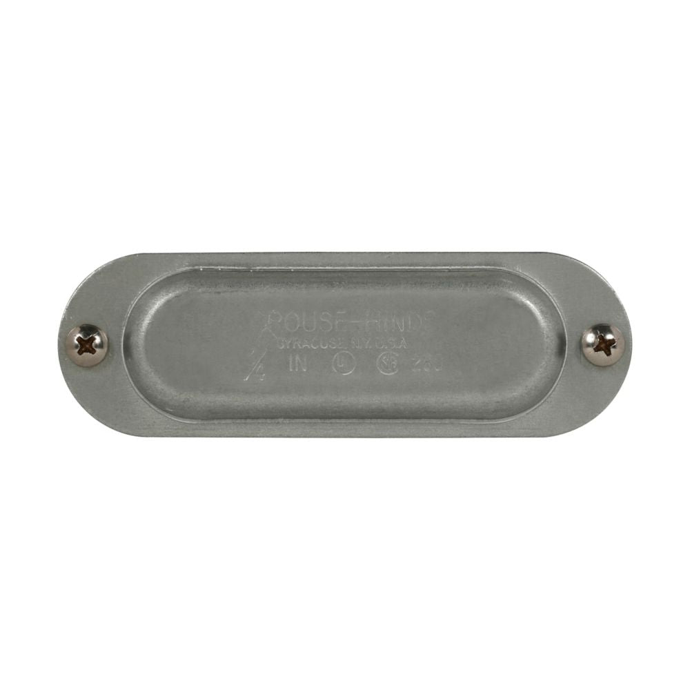 380G - Eaton Crouse-Hinds Series - 1" Condulet Form 8 Cover with Integral Gasket