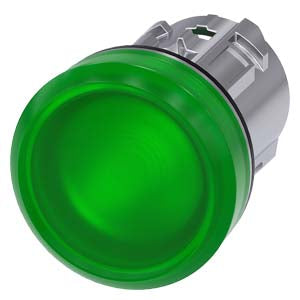 3SU10516AA400AA0 - Siemens Green Indicator Light