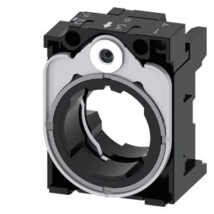 3SU15500AA100AA0 - Siemens 3-Way Plastic/Metal Operator Holder