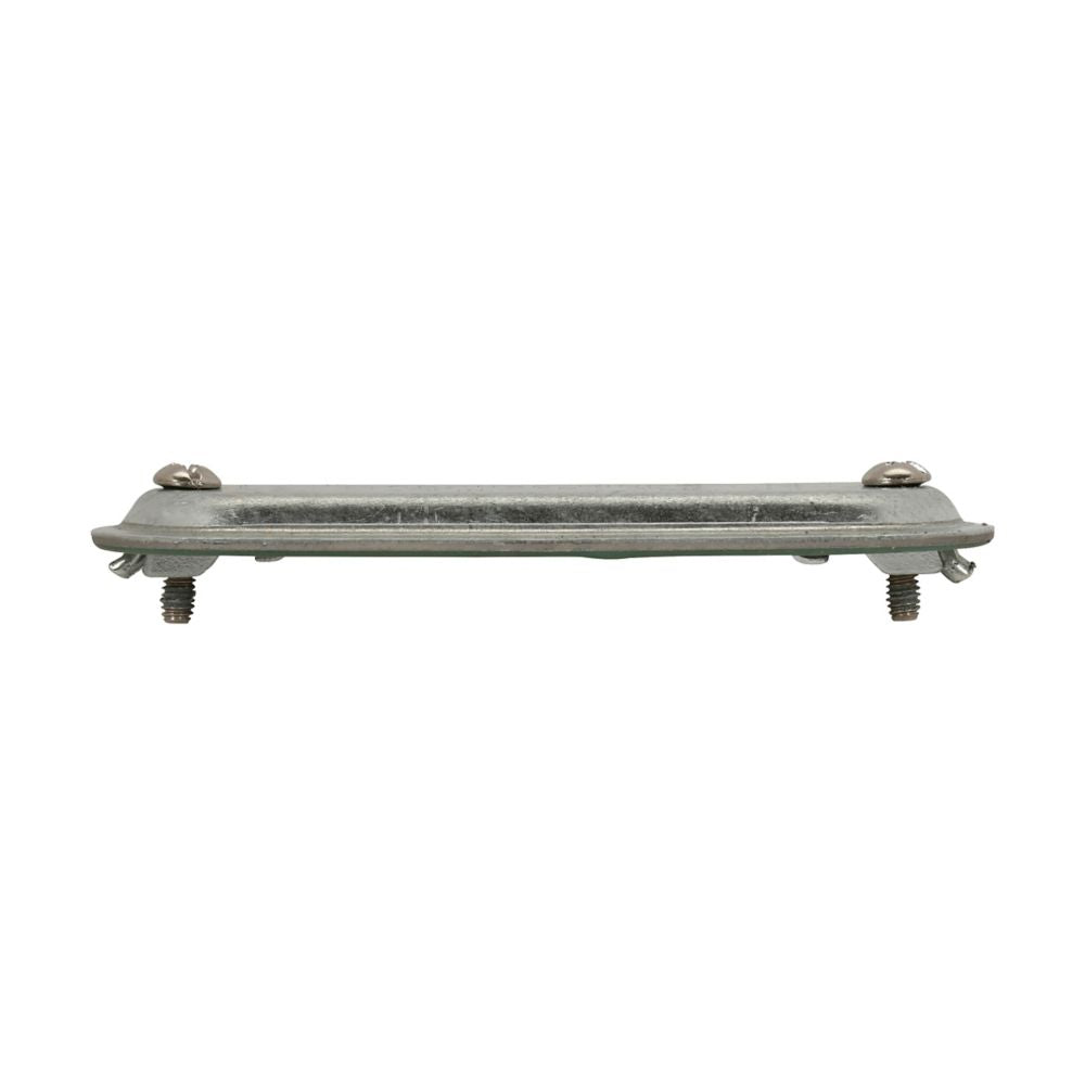 470G - Eaton Crouse-Hinds Series - 1-1/4" Sheet Steel Condulet Form 7 Wedge Nut Cover with Integral Gasket