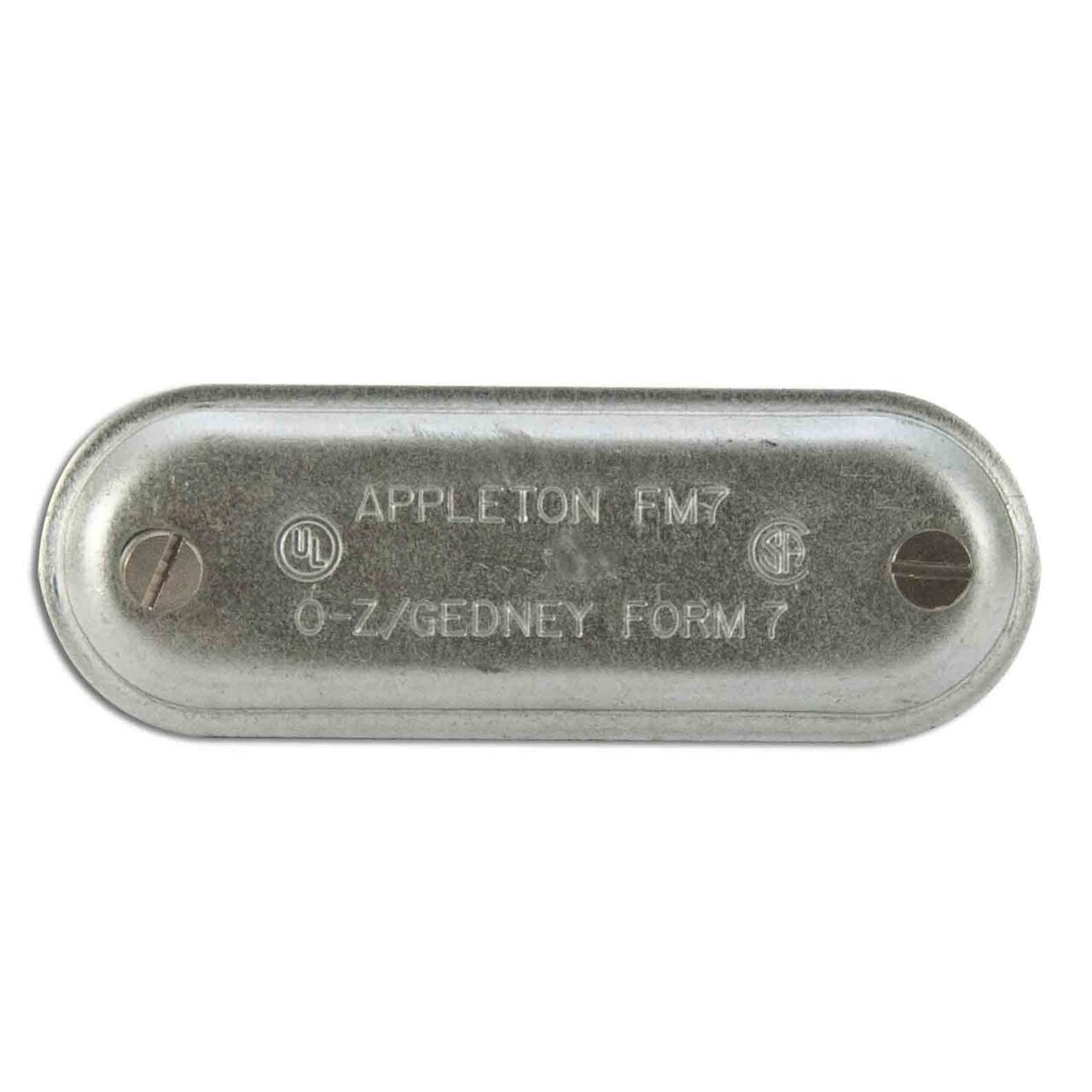 580 - Appleton - 1-1/2" Form 8 Steel Cover