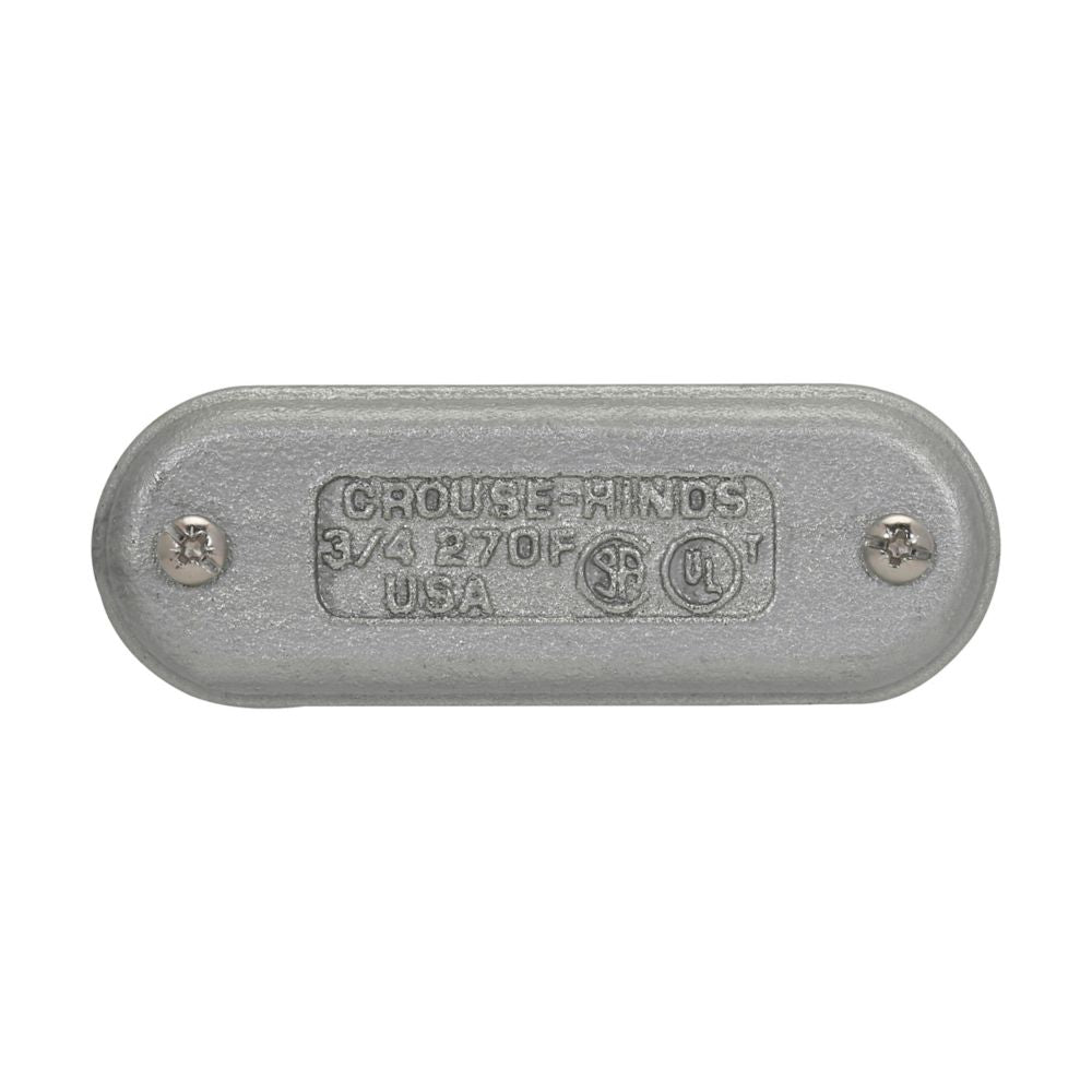 670FG - Eaton Crouse-Hinds Series - 2" Condulet Form 7 Wedge Nut Cover With Integral Gasket