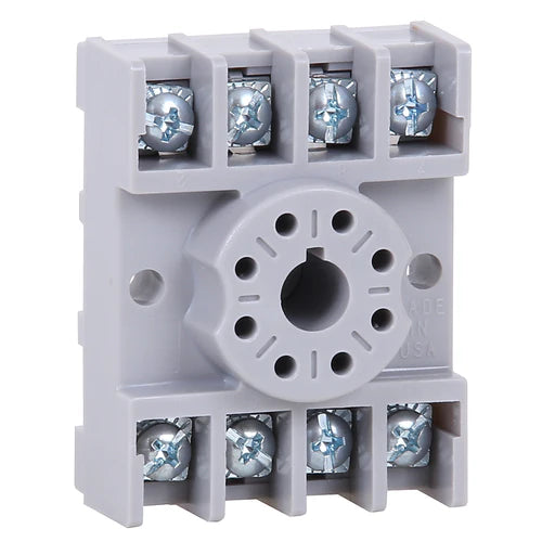 700HN125 - Allen-Bradley - 8 Pin Open StyleTube Based Relay Socket