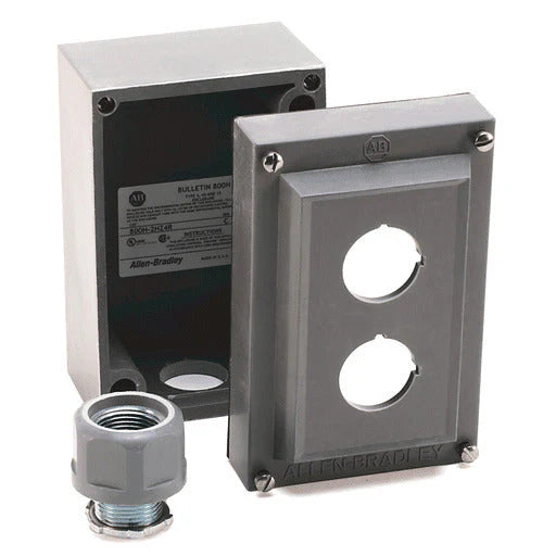 800H2HZ4R - Allen-Bradley - 30mm Push Button Enclosure 800H PB