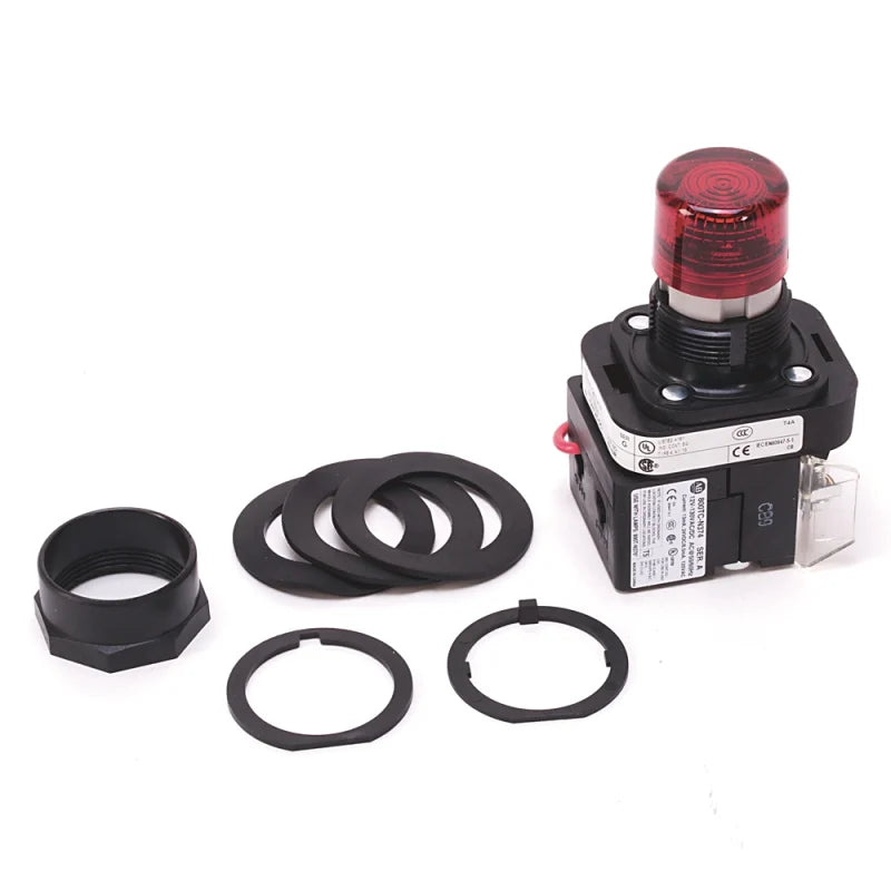800HQRTH2R - Allen-Bradley - 30mm Pilot Light 800H PB