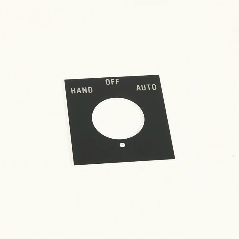 800HY11 - Allen-Bradley - 800H PB HAND-OFF-AUTO Std Legend Plate