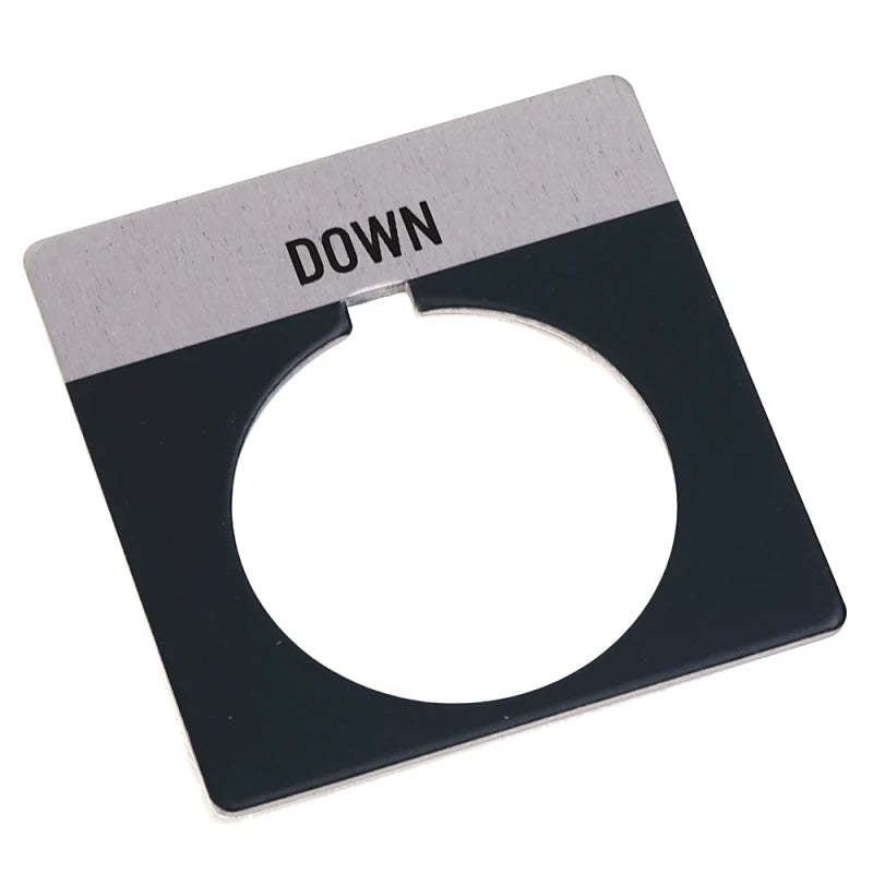 800TX503 - Allen-Bradley - 30mm 800T DOWN Legend Plate
