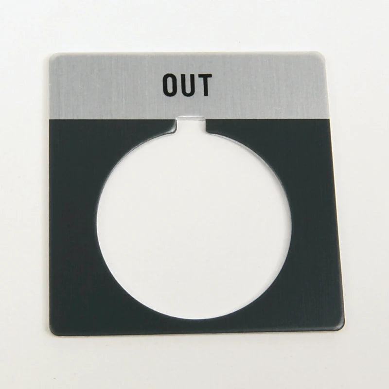 800TX532 - Allen-Bradley - 30mm 800T OPEN-CLOSE Legend Plate