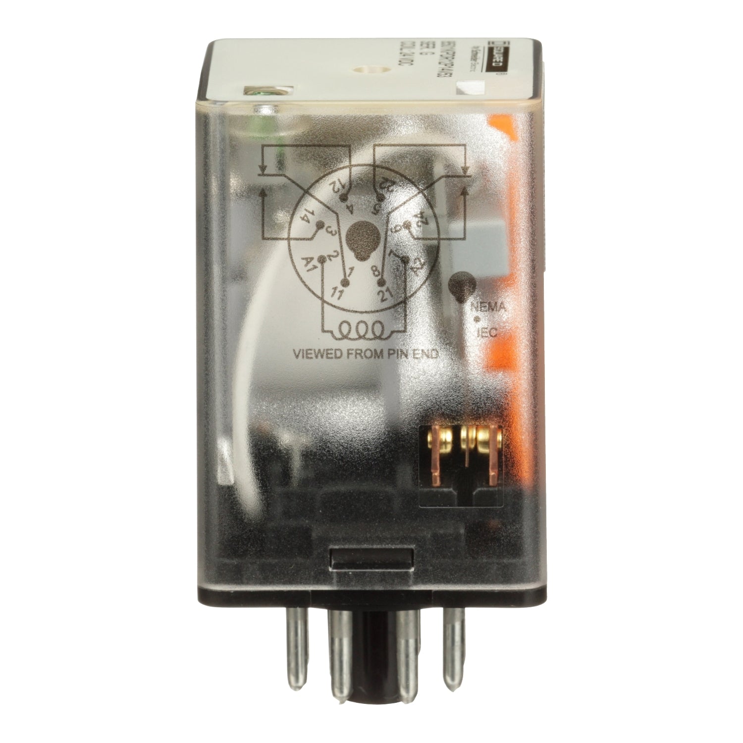 8501KPDR12P14V53 - Schneider Electric - Square D 120V Harmony Plug In Relay