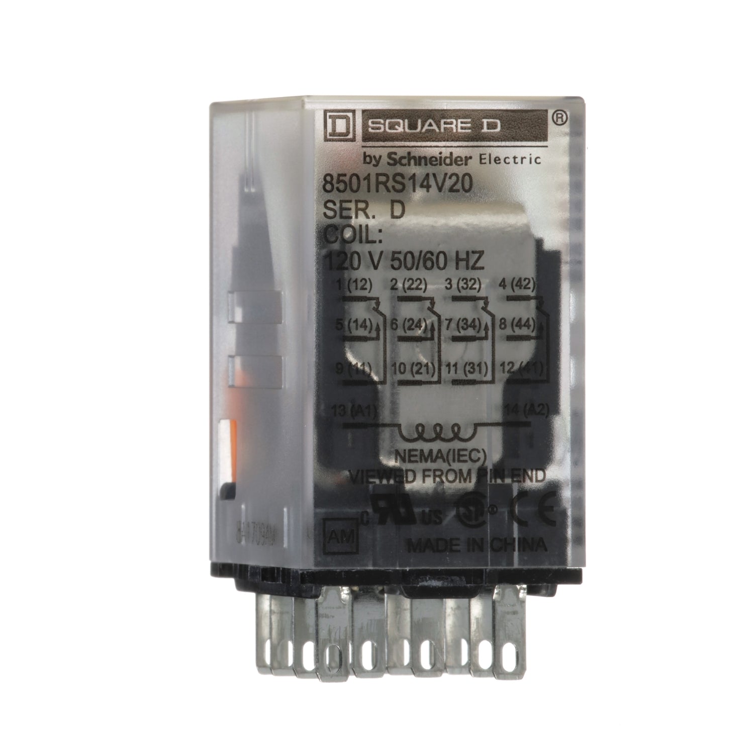 8501RS14V20 - Schneider Electric - Square D Miniature Relay