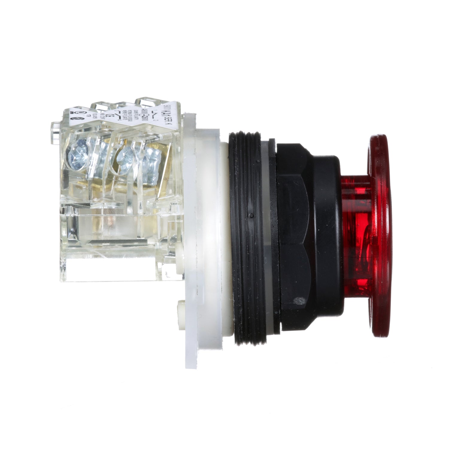 9001SKR9RH13 - Schneider Electric - Square D red mushroom cap 30mm Push Button