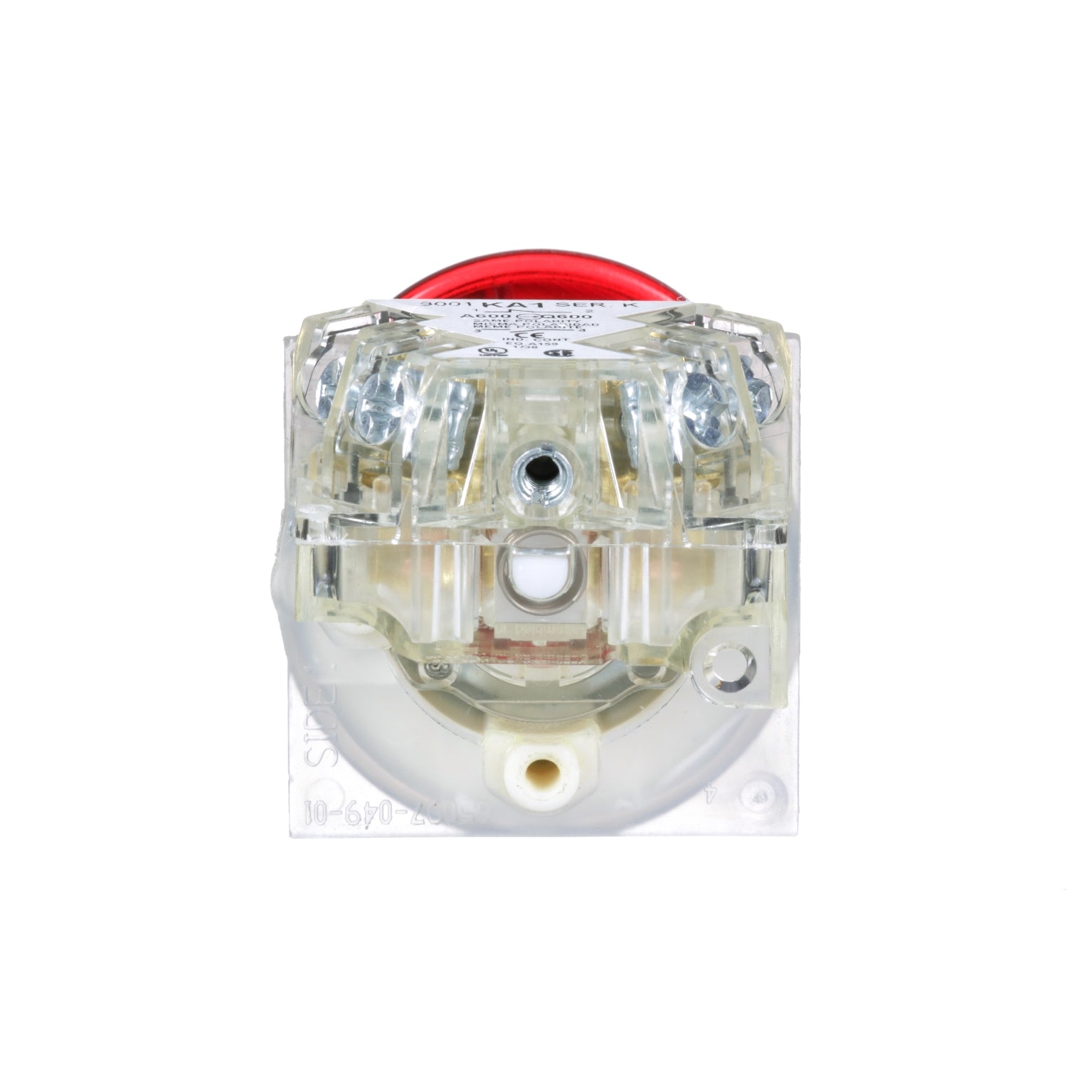 9001SKR9RH13 - Schneider Electric - Square D red mushroom cap 30mm Push Button
