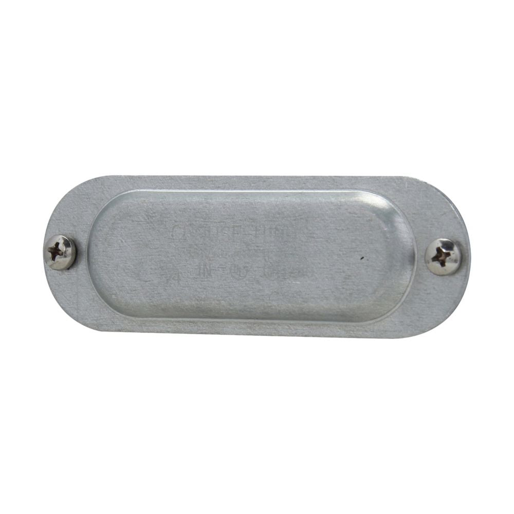 980 - Eaton Crouse-Hinds Series - 3-1/2" or 4" Sheet Steel Condulet Form 8 Cover