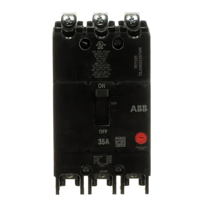TEY335 - General Electric - 35 Amp 3 Pole 480 V Circuit Breaker