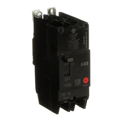 TEY2100 - General Electric - 100 Amp 2 Pole 480 V Circuit Breaker