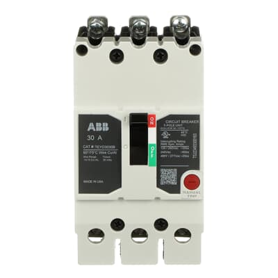 TEYD3030B - General Electric - 30 Amp 3 Pole 480 V Circuit Breaker