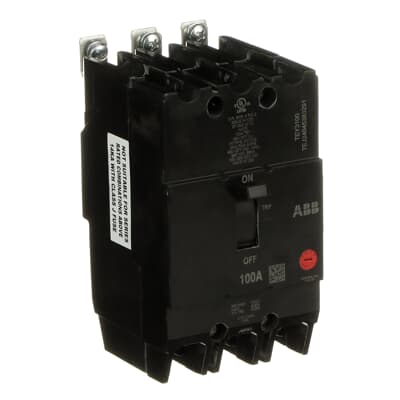 TEY3100 - General Electric - 100 Amp 3 Pole 480 V Circuit Breaker