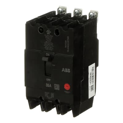 TEY335 - General Electric - 35 Amp 3 Pole 480 V Circuit Breaker