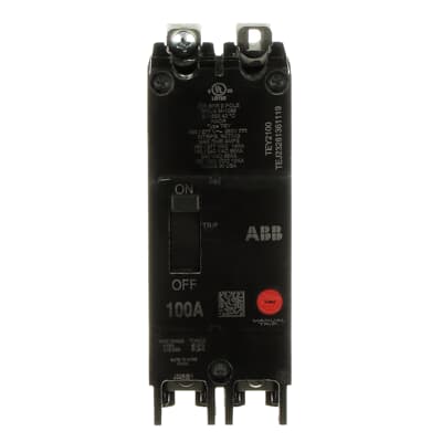 TEY2100 - General Electric - 100 Amp 2 Pole 480 V Circuit Breaker
