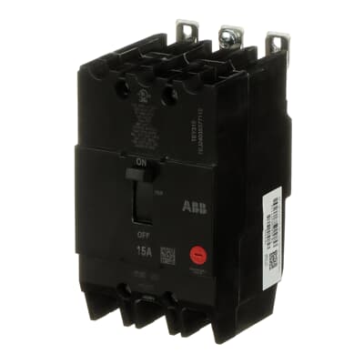 TEY315 - General Electric - 15 Amp 3 Pole 480 V Circuit Breaker