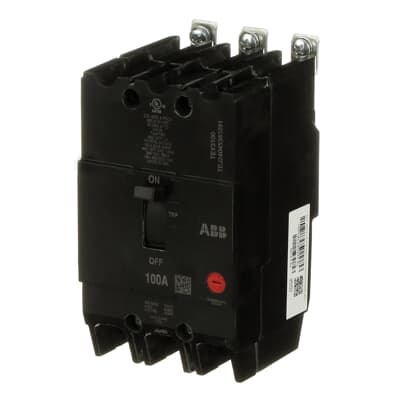 TEY3100 - General Electric - 100 Amp 3 Pole 480 V Circuit Breaker