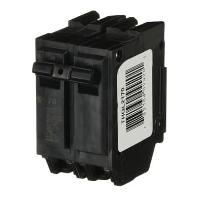 THQL2170 - General Electric - 70 Amp 2 Pole 240 V Circuit Breaker
