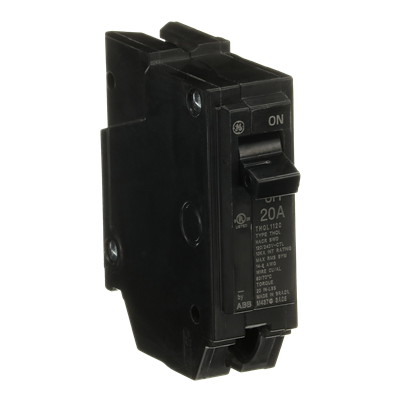 THQL1120 - General Electric - 20 Amp 1 Pole 120 V Circuit Breaker