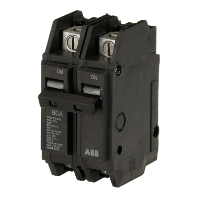 THQC2180WL - General Electric - 80A 2 Pole 120/240V Q-Line Circuit Breaker