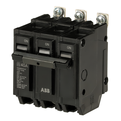 THHQB32040 - General Electric - 40 Amp 3 Pole 208 V Circuit Breaker