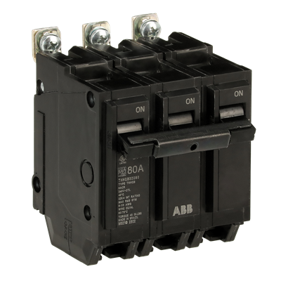 THHQB32080 - General Electric - 80 Amp 3 Pole 208 V Circuit Breaker