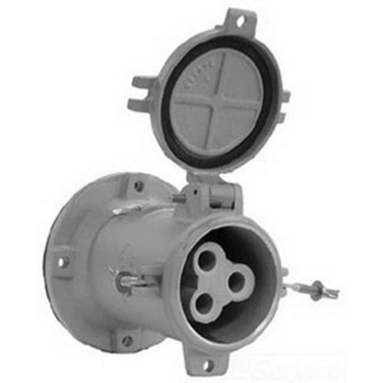 ADR20044RS - Appleton - 200A Recep 4w4p S1 Rs Flip Lid