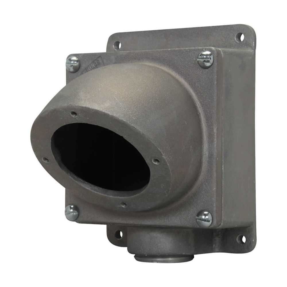 AJ78 - Eaton Crouse-Hinds Series - 2-1/2" 200A One Hub Cast Aluminum AJ back box