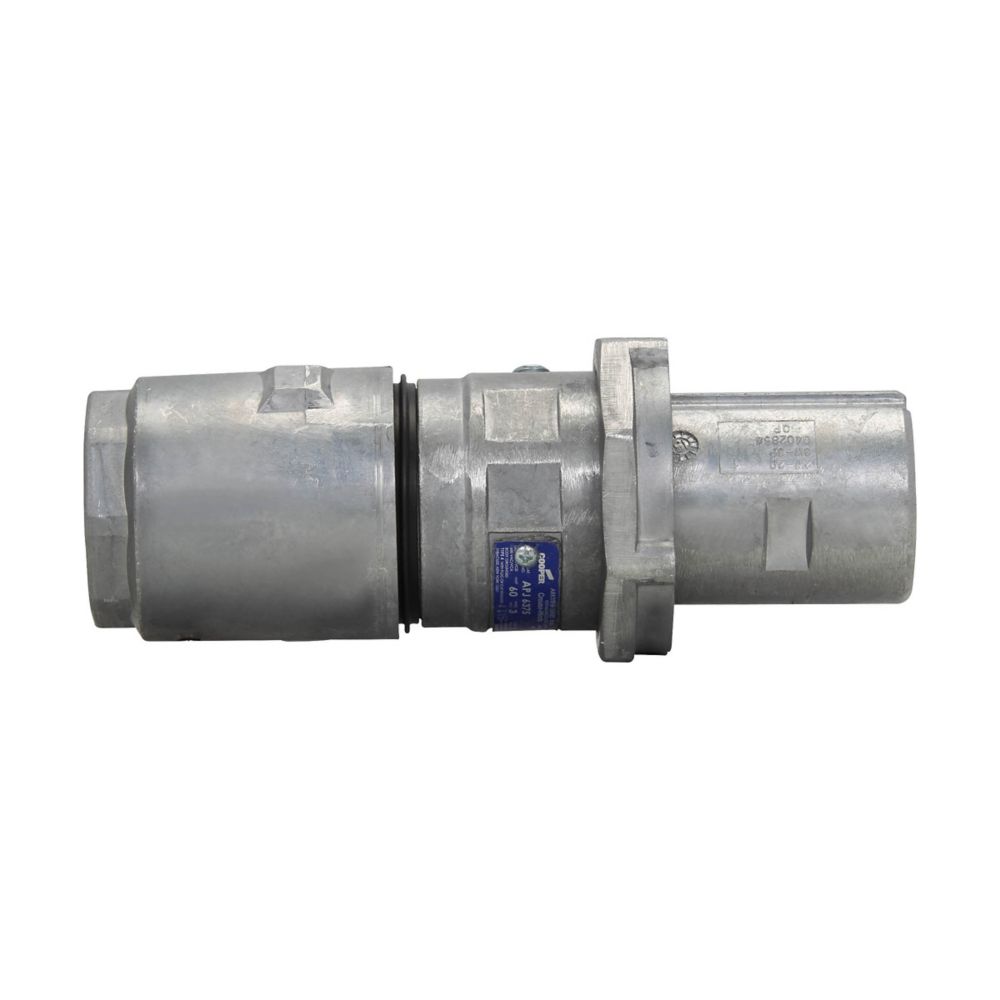 APJ3375 - Eaton Crouse-Hinds Series - 30A 3-Wire 3-Pole Copper-Free Aluminum Arktite APJ Plug
