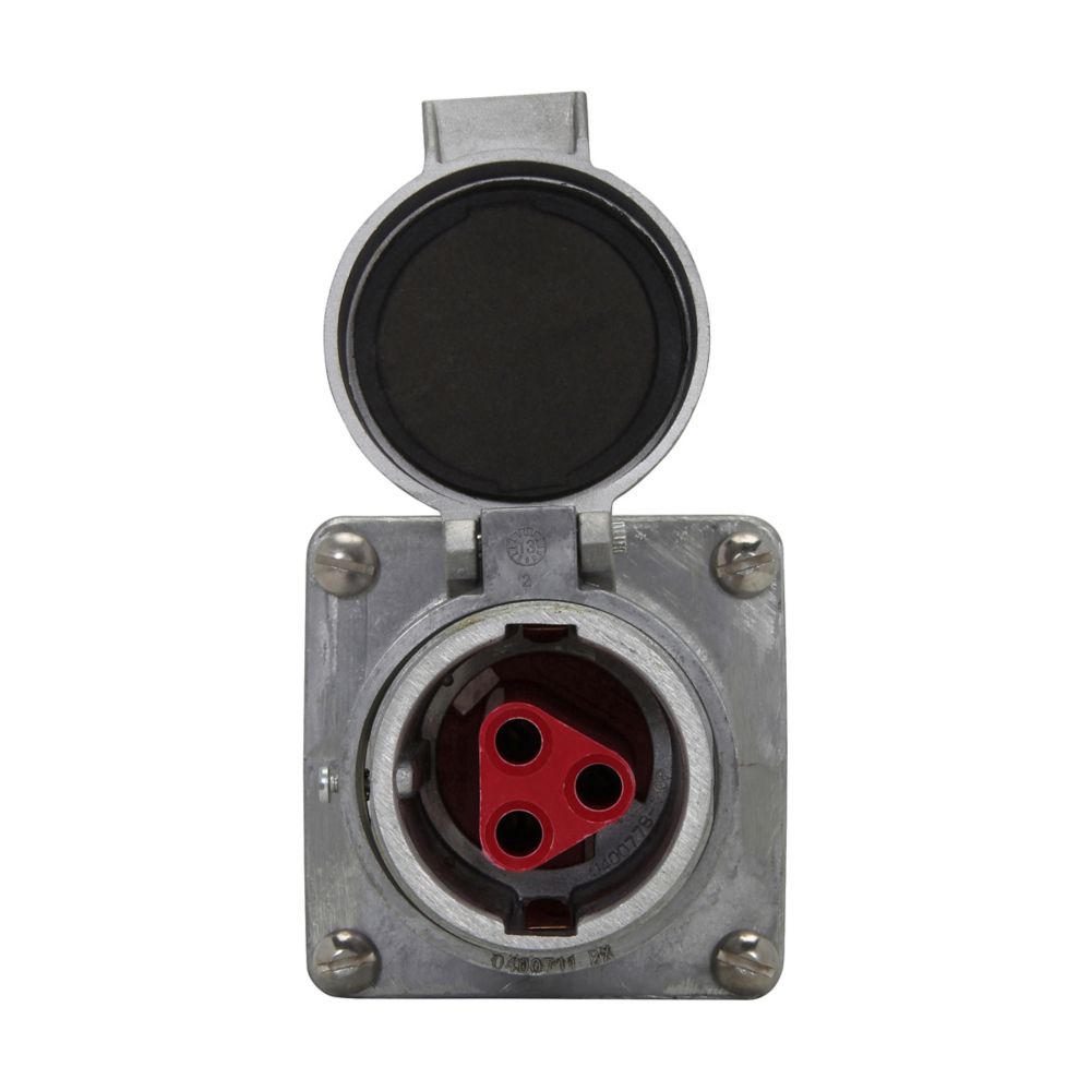 AR341 - Eaton Crouse-Hinds Series - 30A 4-Wire 4-Pole Copper-Free Aluminum Arktite AR Receptacle