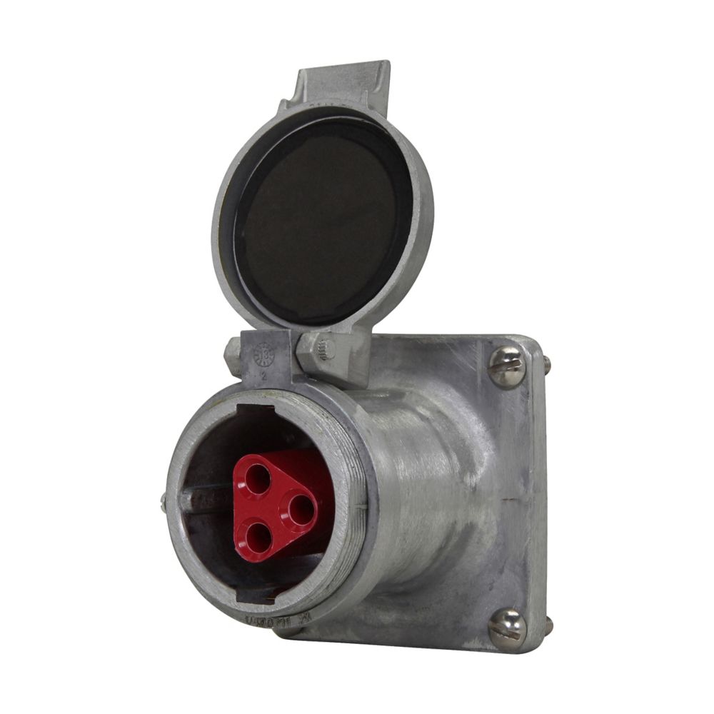 AR341 - Eaton Crouse-Hinds Series - 30A 4-Wire 4-Pole Copper-Free Aluminum Arktite AR Receptacle