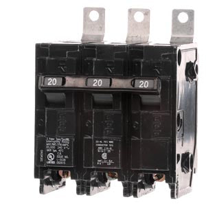 B320HH - Siemens - 20 Amp 3-Pole 240 Volt Circuit Breakers