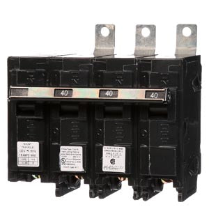 B34000S01 - Siemens - 40 Amp 3-Pole 240 Volt Circuit Breakers