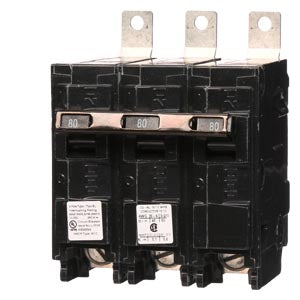 B380 - Siemens - 80 Amp 3-Pole 240 Volt Circuit Breakers
