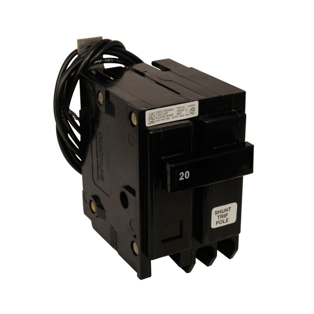BAB1020S - Eaton Cutler Hammer - 20A 120/240V BAB Thermal Magnetic Circuit Breaker