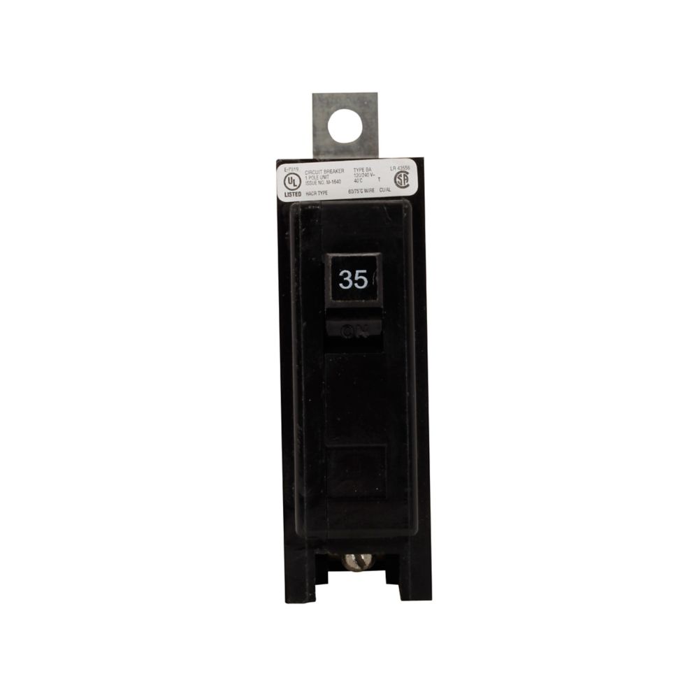 BAB1035 - Eaton Cutler Hammer - 35A 120/240V Single-Pole BAB Thermal Magnetic Circuit Breakers