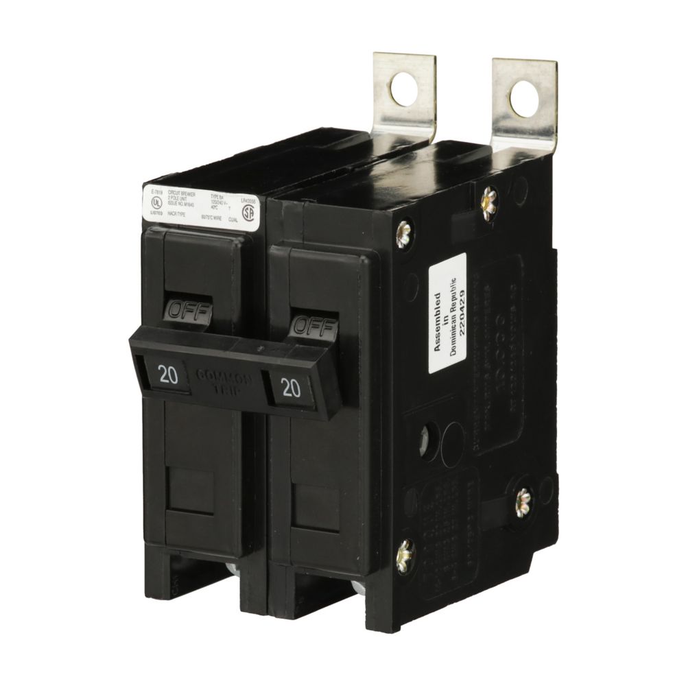 BAB2070 - Eaton Cutler Hammer - 70A 240/415 V Two-Pole BAB Thermal Magnetic Circuit Breakers