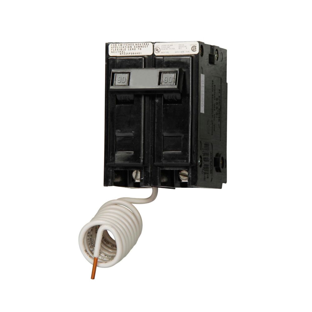 BAB2090 - Eaton Cutler Hammer - 90A 120/240 V Two-Pole BAB Thermal Magnetic Circuit Breaker