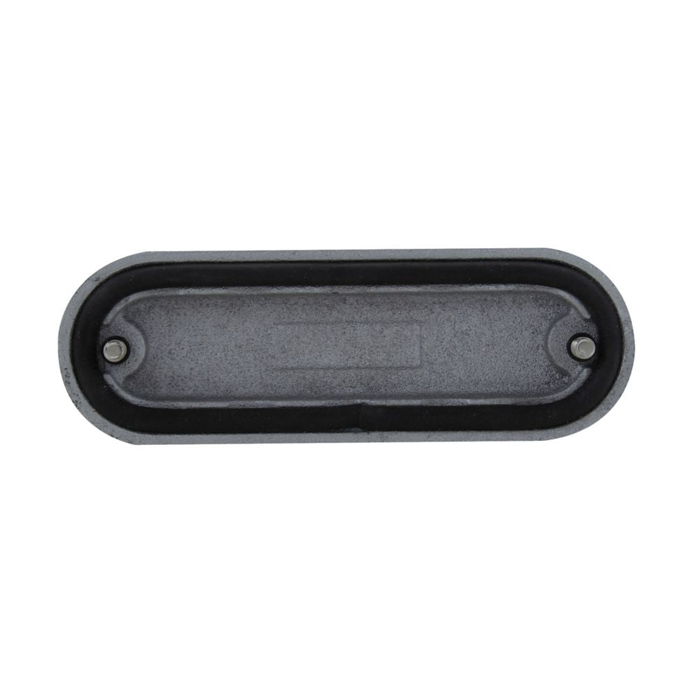 BG88 - Eaton Crouse-Hinds Series - 2-1/2" or 3" Feraloy Iron Alloy Round Neoprene Gasket Condulet B Mogul Blank Cover