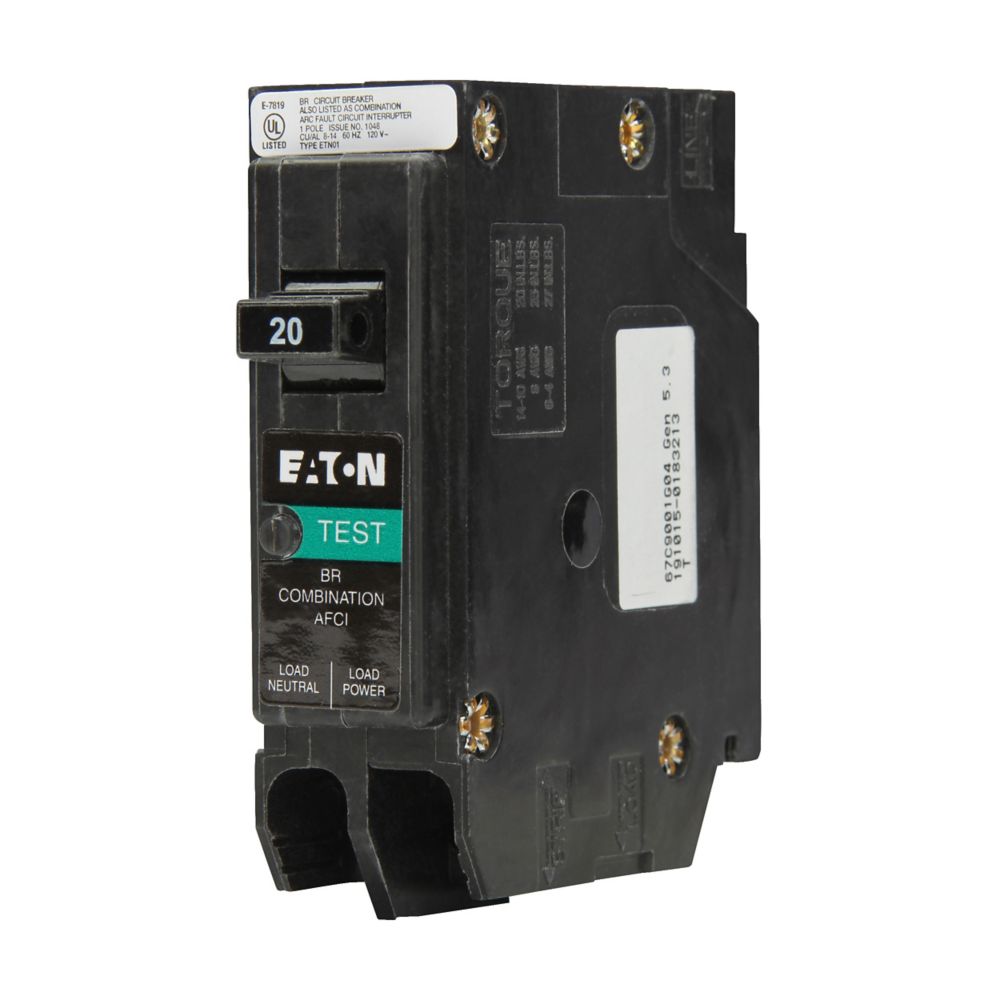 BRP115AF - Eaton Cutler Hammer - 15 A Br Afci Circuit Breakers
