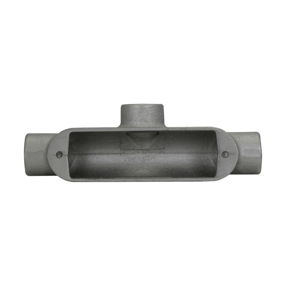 BT6 - Eaton Crouse-Hinds Series - 2" Feraloy Iron Alloy T Shape Condulet B Mogul Conduit Body