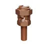 KC26B1 - Burndy - 1/2" Stud Mechanical Grounding Connector for Cable to Flat