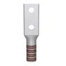 YA342N - Burndy - 1/2" Stud 2-Hole 1-3/4" Spacing Long Barrel Compression Terminal